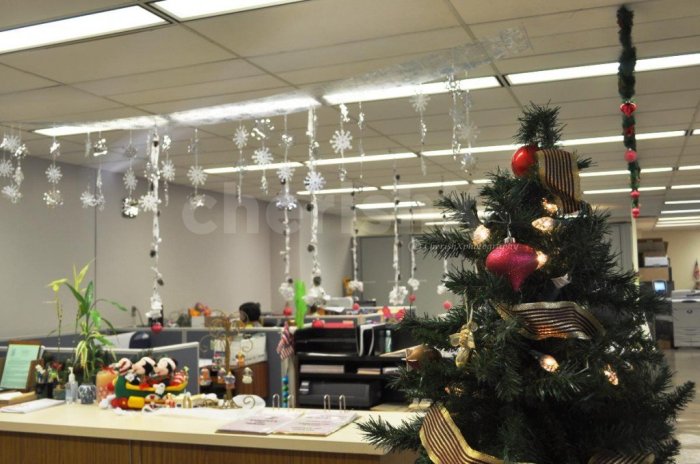 How to decorate for office christmas party