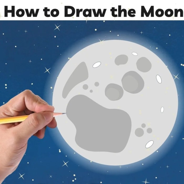 How to make a full moon decoration