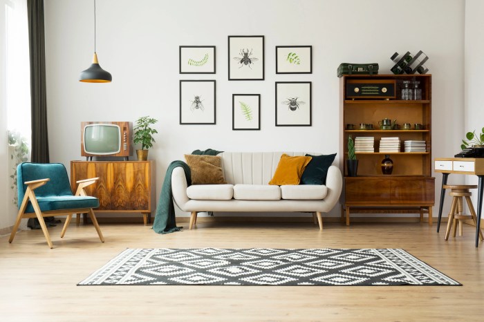 How to decorate a oblong living room