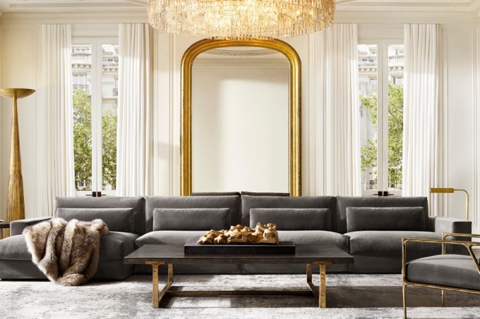 What decor style is restoration hardware