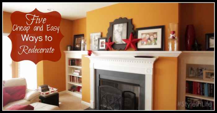 How to re decorate your room cheap