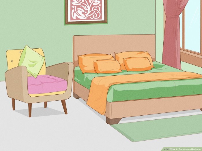 How to decorate room colour