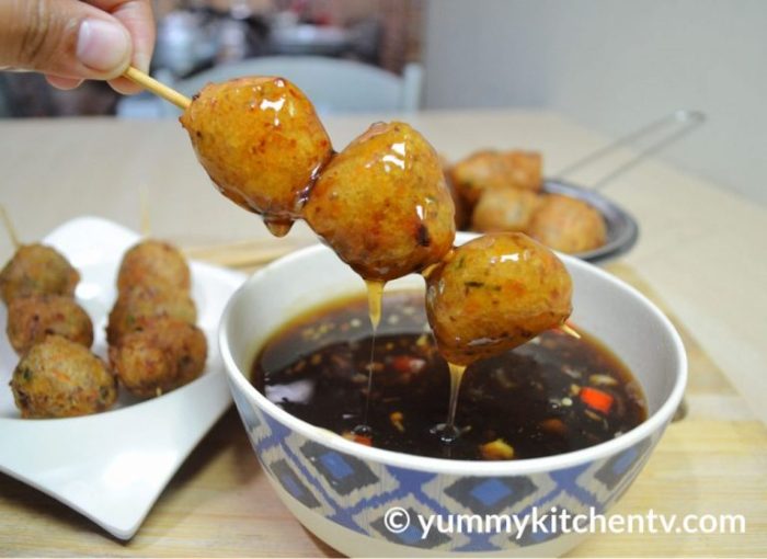 How to cook fish balls filipino style