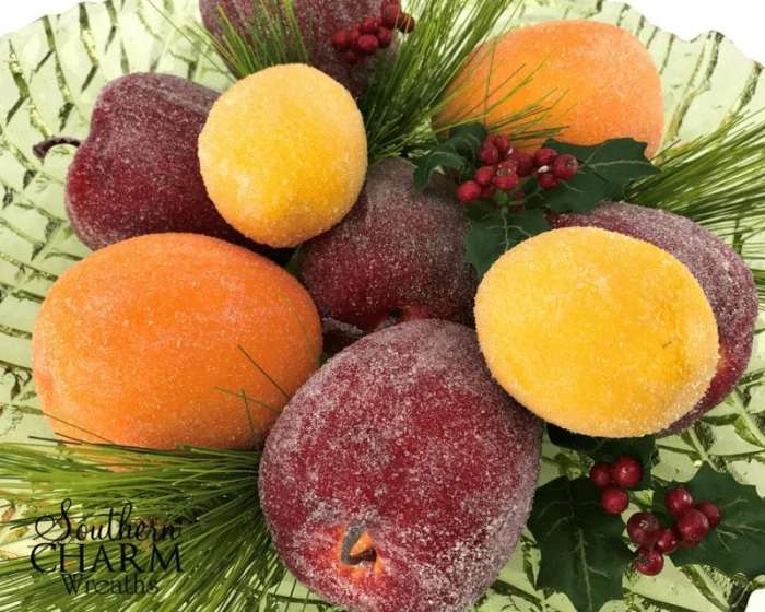 How to make sugared fruit for decoration