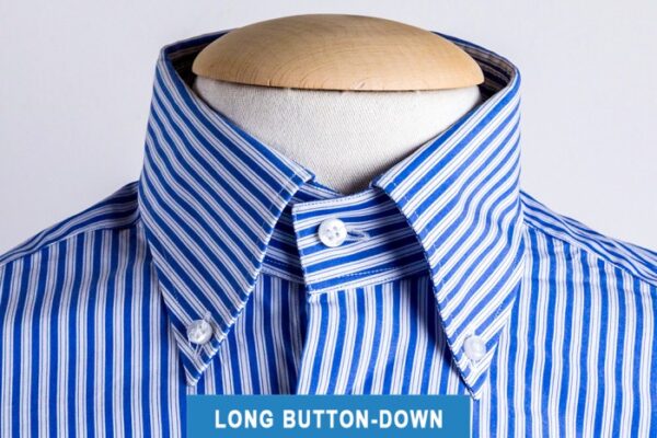 Mens straight collar dress shirts