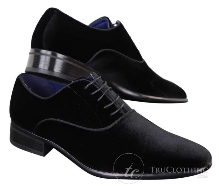 Velvet mens dress shoes