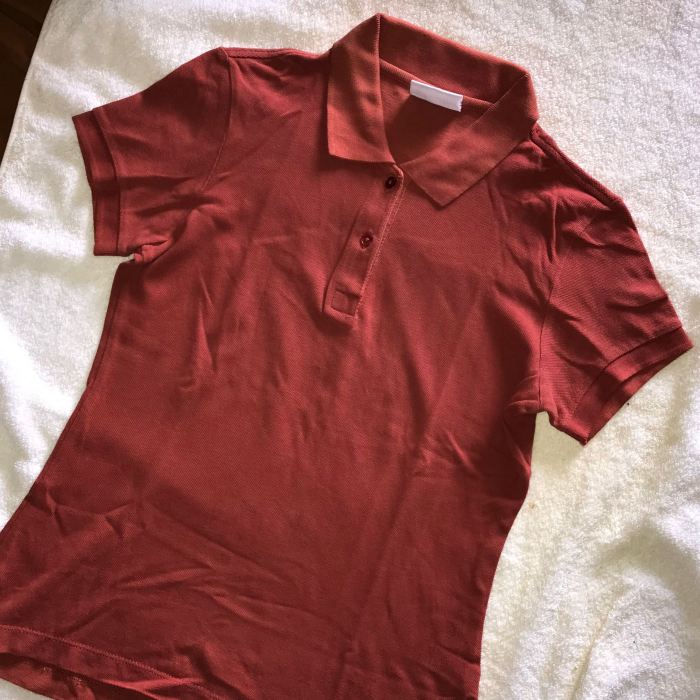 Terracotta mens dress shirt