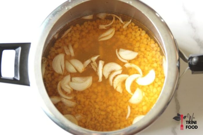 How to cook dhal trinidad style