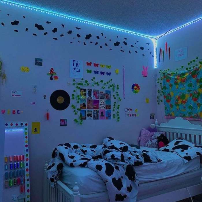 How to decorate room with led lights