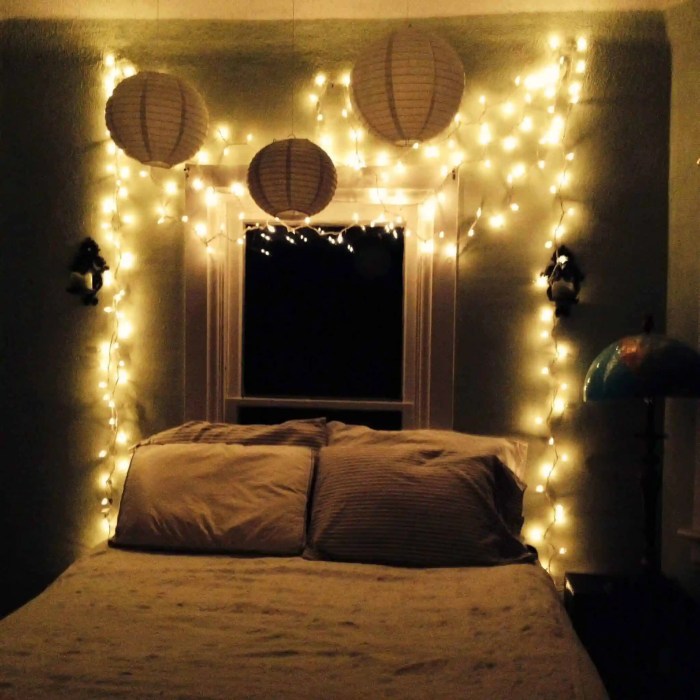 How to decorate room with led lights